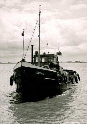 Baggerung Unter-Ems, 1958