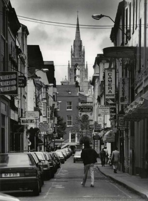 Blick auf den Red Abbey Tower, Cork