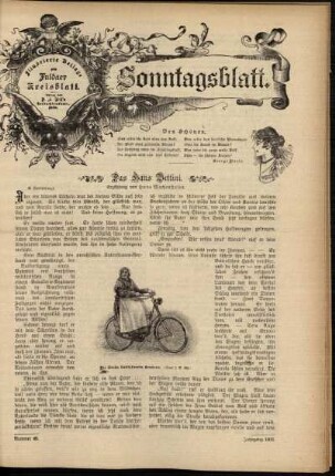 Ausgabe vom Sonntag, den 30. November 1902.