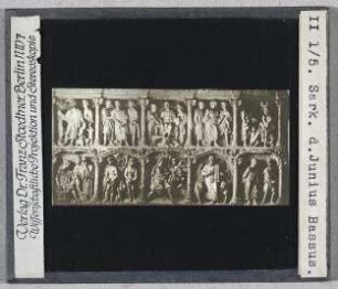 Rom, Vatican, Sarkophag des Junius Bassus (II 1/5)