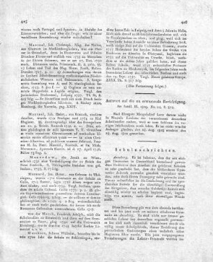 Schulnachrichten.