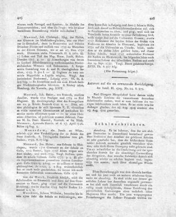 Schulnachrichten.