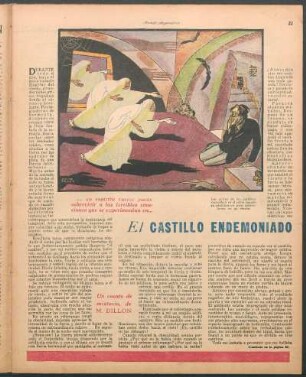 El castillo endemoniado : Un cuento de misterio de M. Dillon