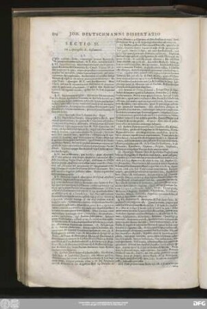Sectio II. De Apocryphis N. Testamenti.