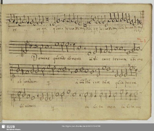 Gallus, Iacobus: Domine quando veneris