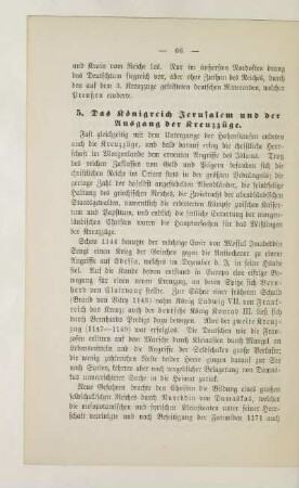 5. Das Königreich Jerusalem und der Ausgang der Kreuzzüge