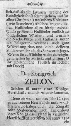 Das Königreich Zeilon