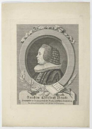 Bildnis des Joachim Christoph Bracke