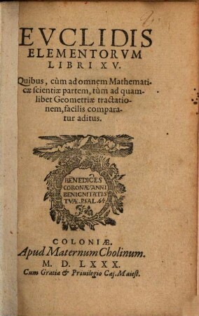 Elementorum libri XV