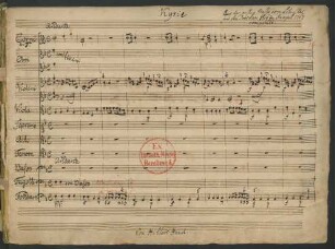 Messen. Auszüge; V (4), Coro, orch; F-Dur
