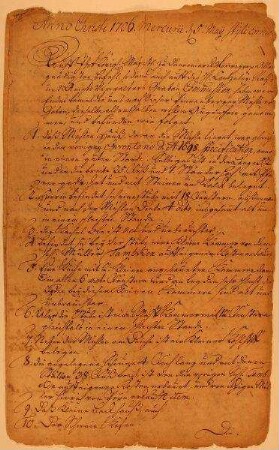 Inventar 1706