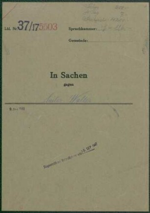 Sailer, Walter