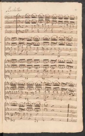 5. Recitativo (A) [Coro I]: Du lieber Heiland du