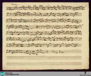 Sonatas - Mus. Hs. 1015 : fl, vl, b; e; GroT 3993-e