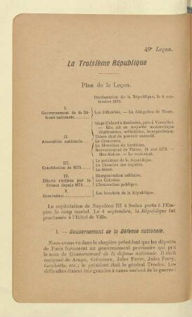 La Troisième République
