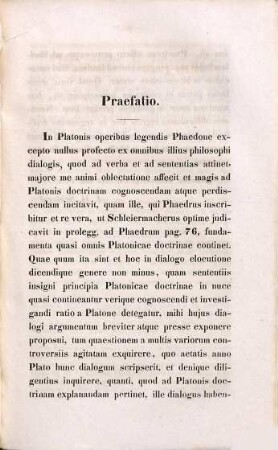 Platonis dialogum qui "Phaedrus" inscribitur