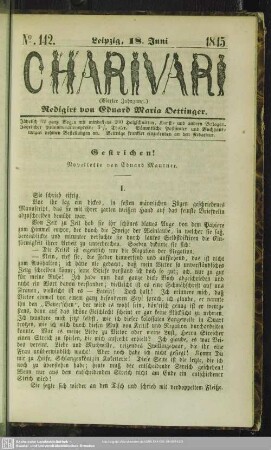 4.1845=142: Charivari