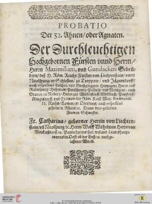 Probatio