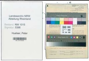 Entnazifizierung Peter Huelser , geb. 07.11.1898 (Kaufmann)