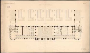 Hauptbahnhof, Frankfurt/Main Empfangsgebäude: Grundriss Erdgeschoss, 1:200