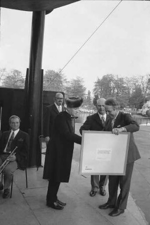 75jähriges Jubiläum des Musikvereins "Harmonie" e.V. Karlsruhe mit Jubiläumskonzert auf der Seebühne im Stadtgarten