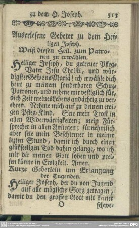 Andachts-Uebungen zu dem Heil. Joseph