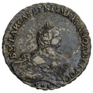Münze, 50 Kopeken, 1756