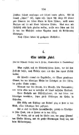Eine indische Fabel