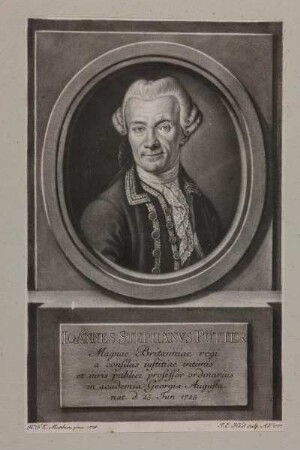 Bildnis des Ioannes Stephanvs Pütter