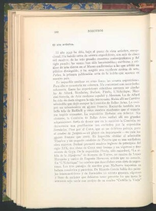 El año artístico