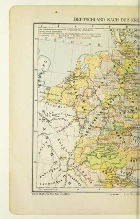 Deutschland nach der Kreiseinteilung (XVI. Jahrhundert)