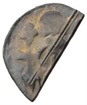 Fundmünze, Denar, um 1320