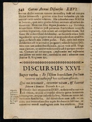 542-549, Discursus XXVI
