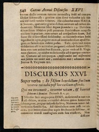 542-549, Discursus XXVI