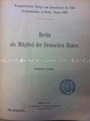 Schulprogramm des Falk-Realgymnasiums Berlin