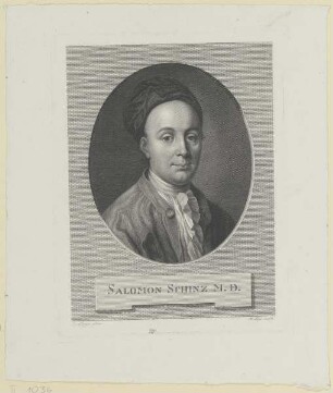 Bildnis des Salomon Schinz