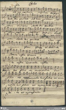 Balthasar Vilicus - Sub tuum praesidium