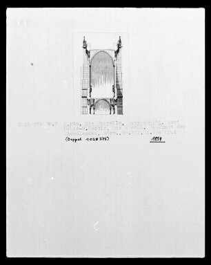 Paris, Sainte Chapelle, Querschnitt