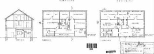 Besigheim: Umbau EG - Wohnungsgrundrisse Empfangsgeb. Wohnung