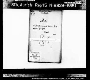 Die Entwässerung der zur Kommune Egels gehörigen Grundstücke