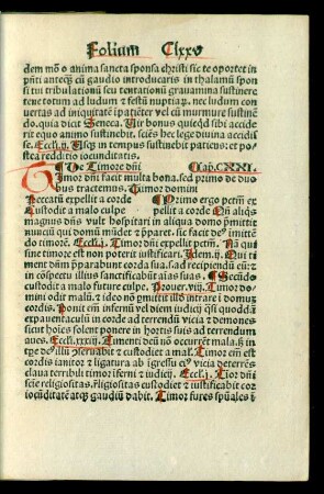 De Timore domini Caput .CXXI. - De Usurario Caput .CXXX.