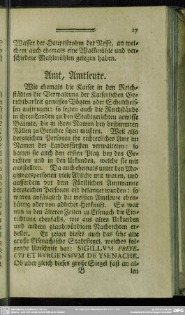 Amt, Amtleute