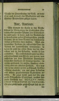 Amt, Amtleute