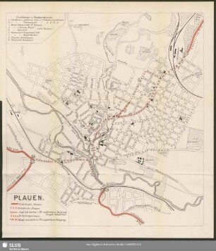 Karte Plauen