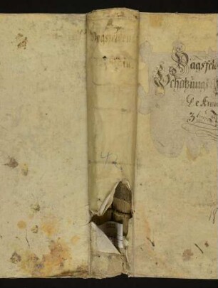 Pfundbuch über Besitzungen auf Hagsfelder Gemarkung