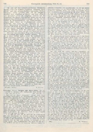 309-310 [Rezension] Lhotzky, Heinrich, Religion oder Reich Gottes. Eine Geschichte. 2., durchges. Aufl