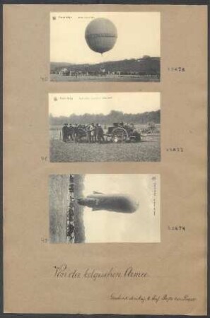 Fotopostkarten: Le ballon cerf-colant