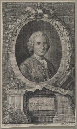 Bildnis des J. J. Rousseau