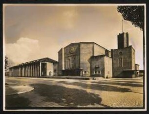 Landestheater im Reichsdankhaus, Schneidemühl: Ansicht von Norden