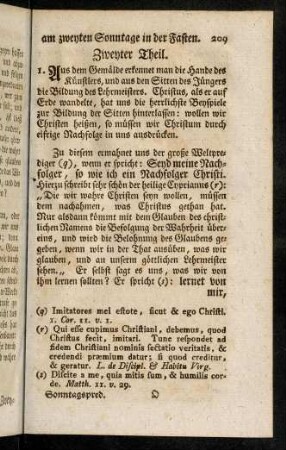 209-213, Zweyter Theil; Schluß